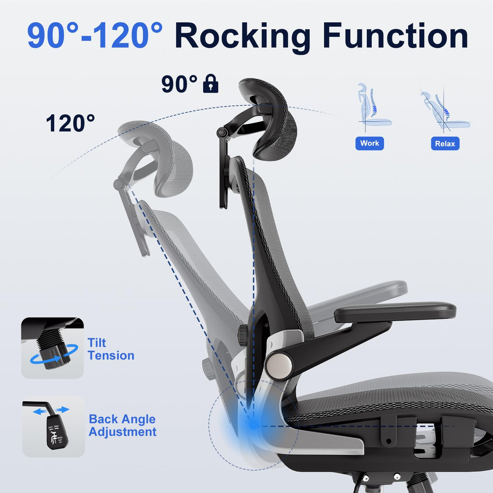 marrap chair under desk storage demonstrating space-saving flip-up armrests