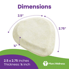 MARS WELLNESS close-up of skived edge and felt texture illustrating smooth shoe fit