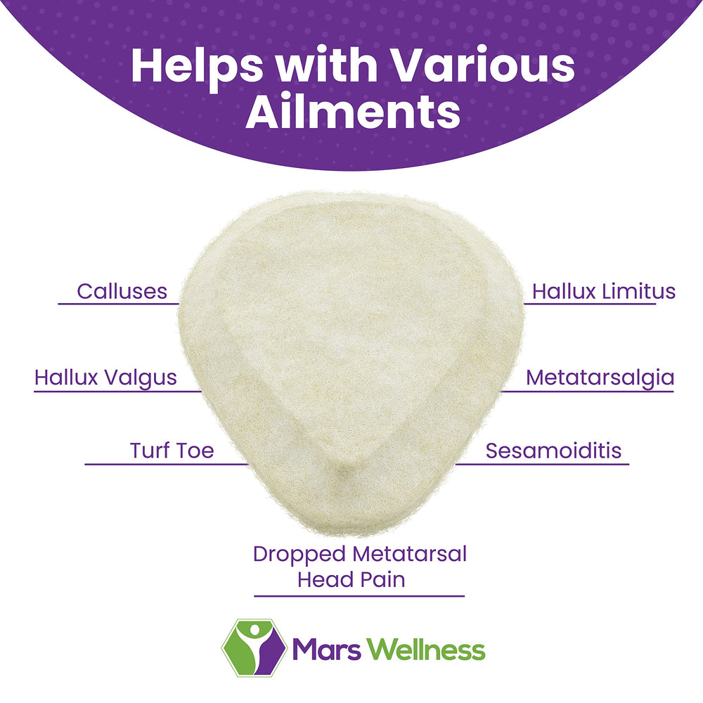 MARS WELLNESS pad next to a coin to show scale and thin 1/4 inch profile