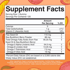 MARYRUTH'S open bottle with gummies on a spoon showing easy daily serving