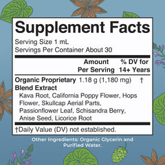 MARYRUTH'S label close-up displaying organic credentials and ingredients