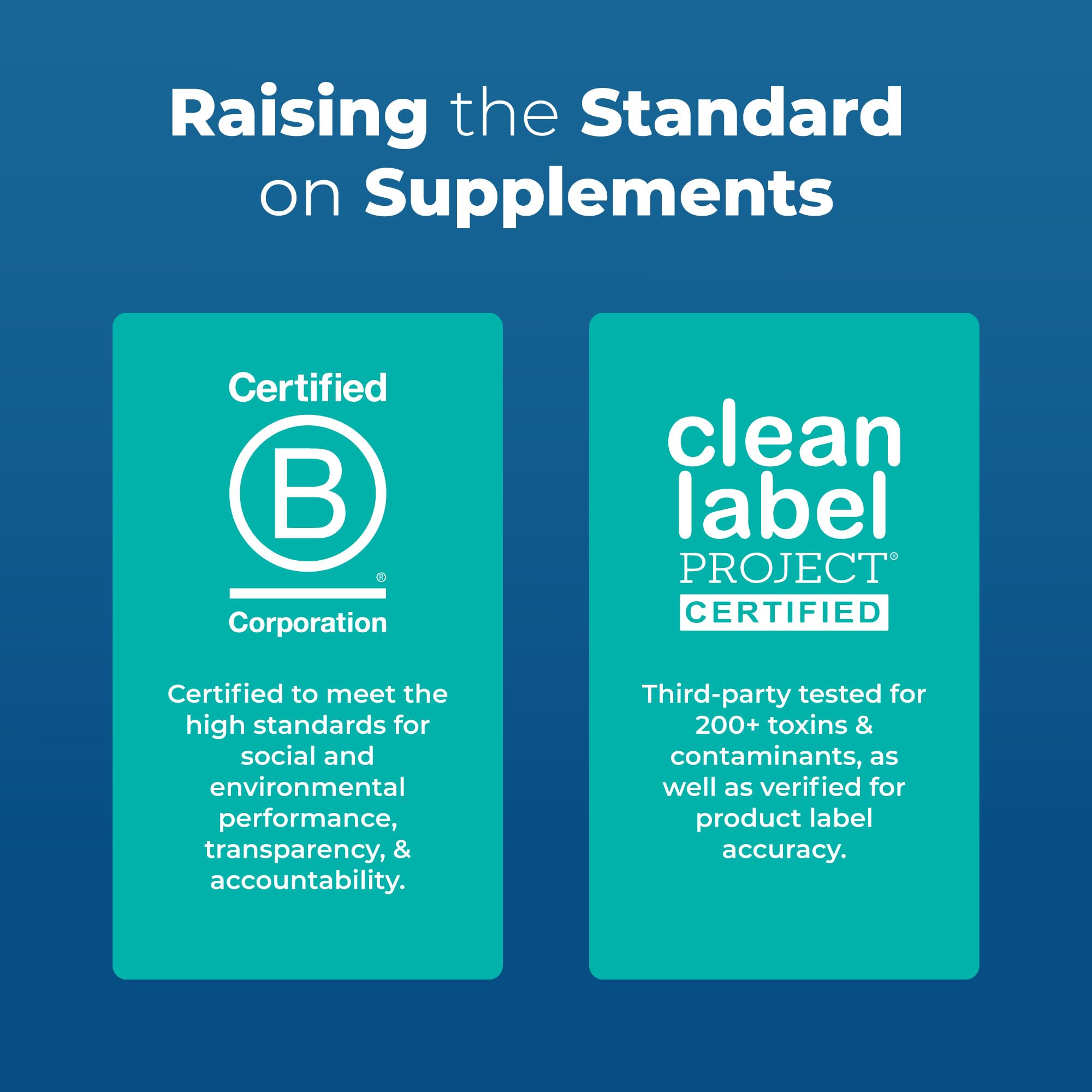 MARYRUTH'S label detail showing ingredients and certification reassurance