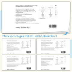 MARYRUTH'S label with ingredient and certification details for transparency benefit