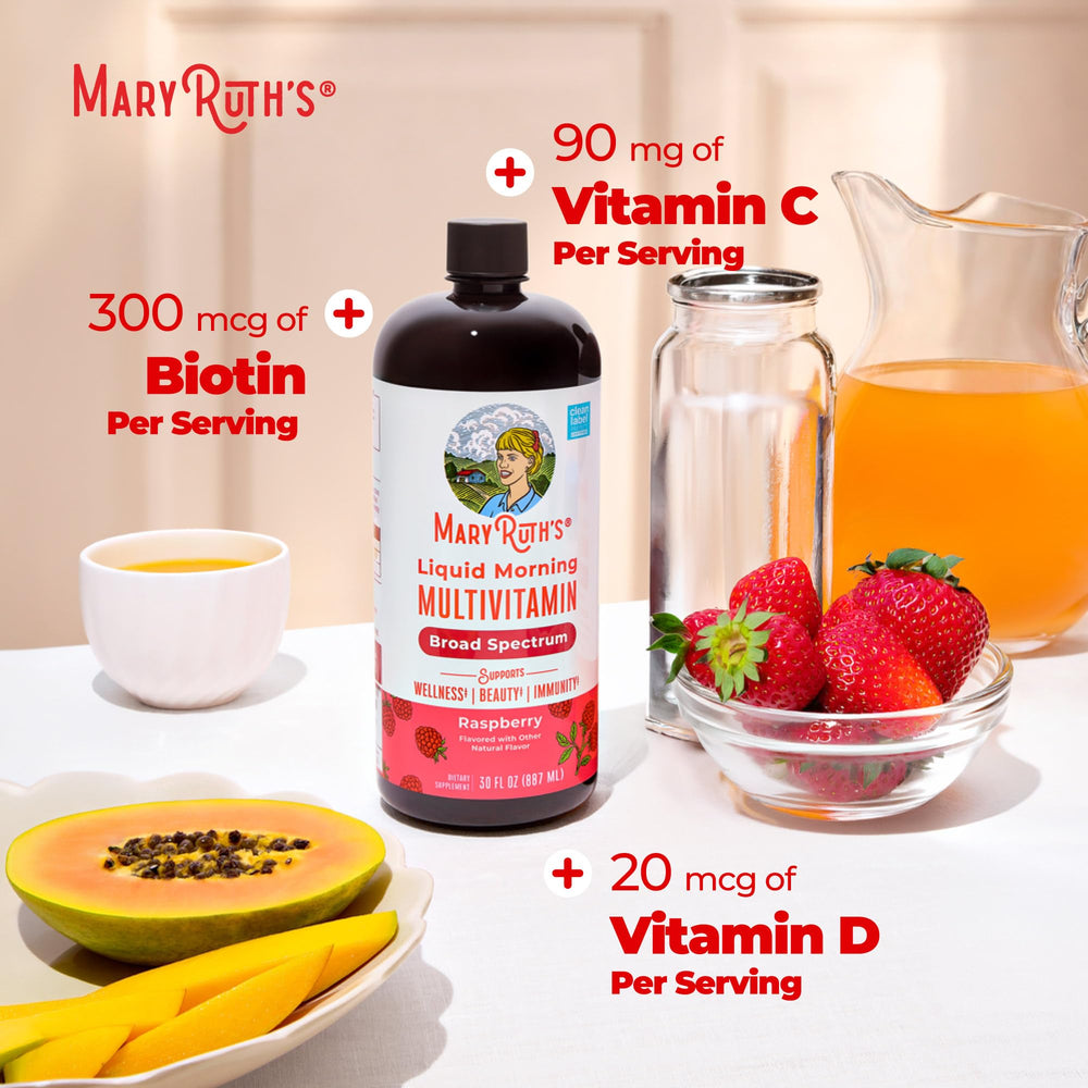MARYRUTH'S pouring liquid into a glass demonstrating easy mixing benefit