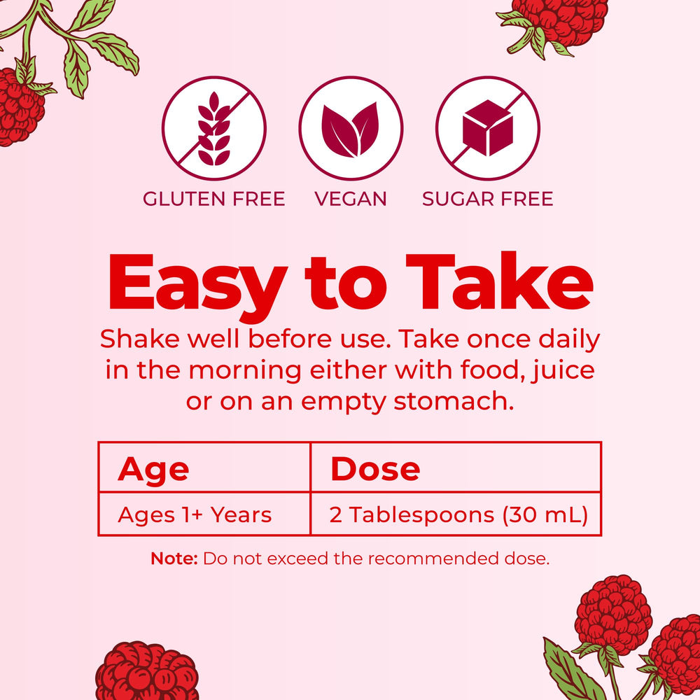 MARYRUTH'S mixed into smoothie showing flavor compatibility and taste benefit