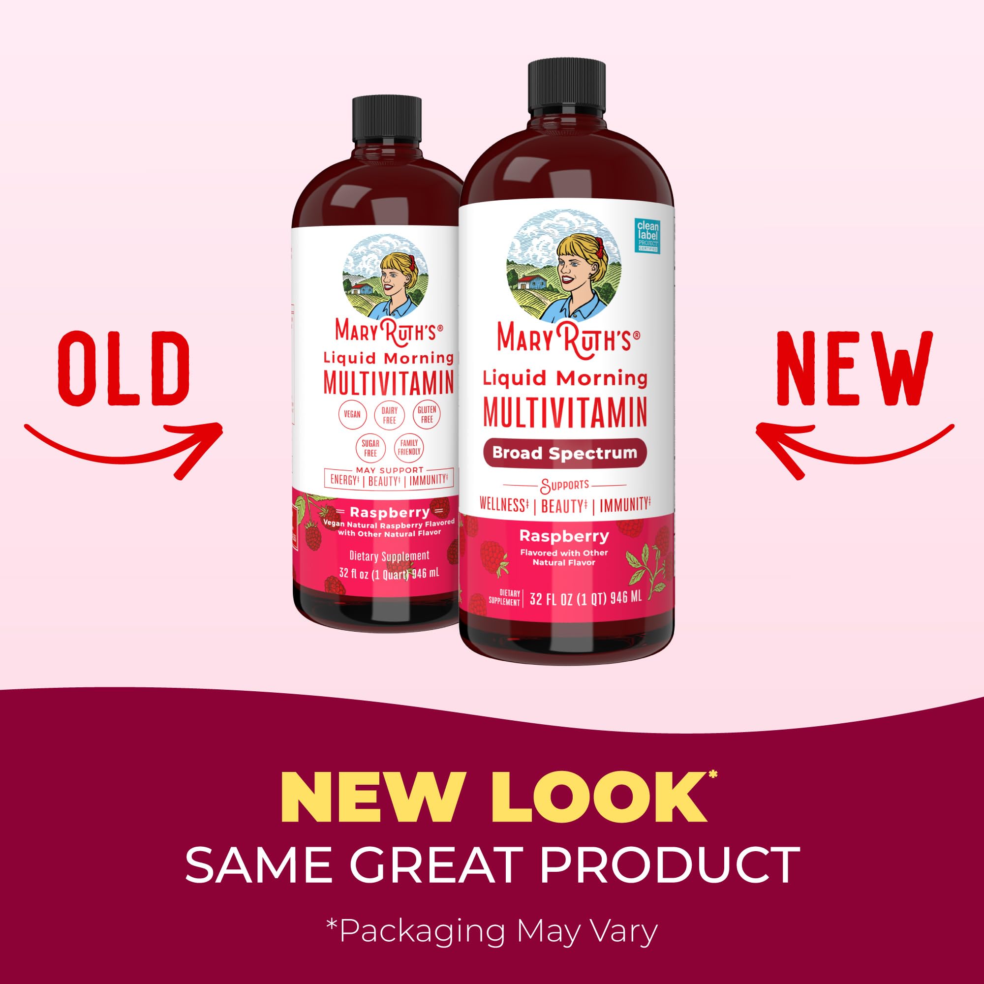 MARYRUTH'S close-up of liquid texture illustrating smooth mixability benefit