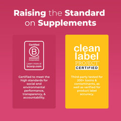 MaryRuth's ingredient label close-up highlighting vegan, non-GMO benefits