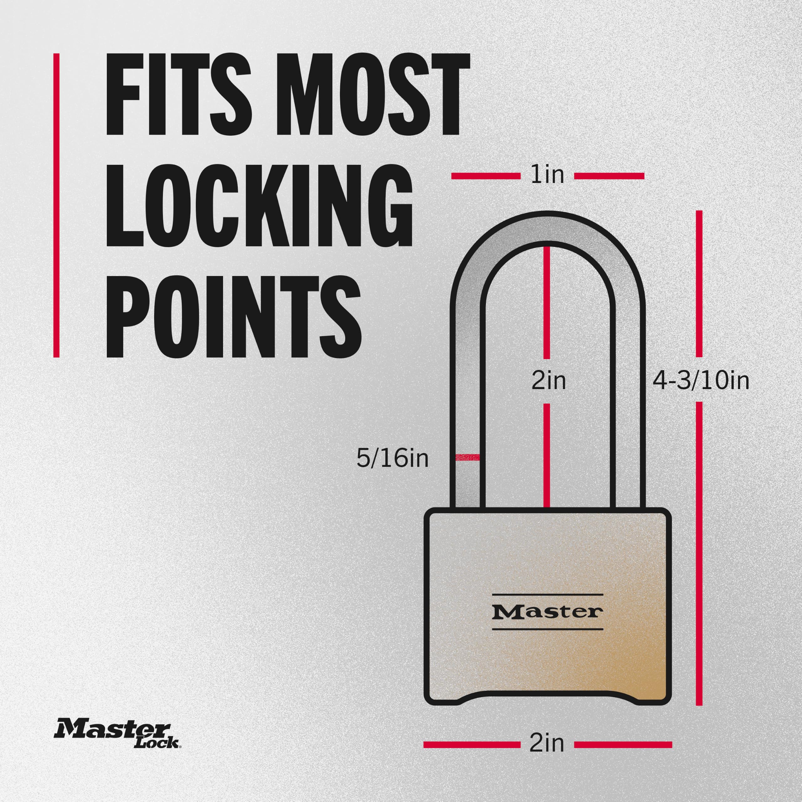 Master Lock two-pack boxed product ready for storage or multiple installations