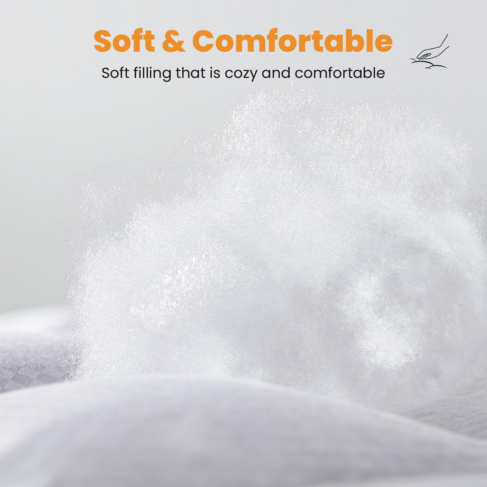 MATBEBY elastic skirt detail demonstrating secure fit on mattress