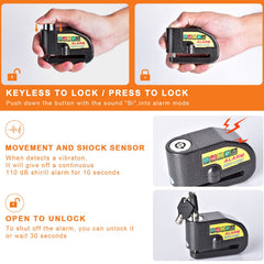 Mathtoxyz locked on scooter wheel demonstrating audible security