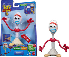 Mattel Forky front packaging showing figure and benefits