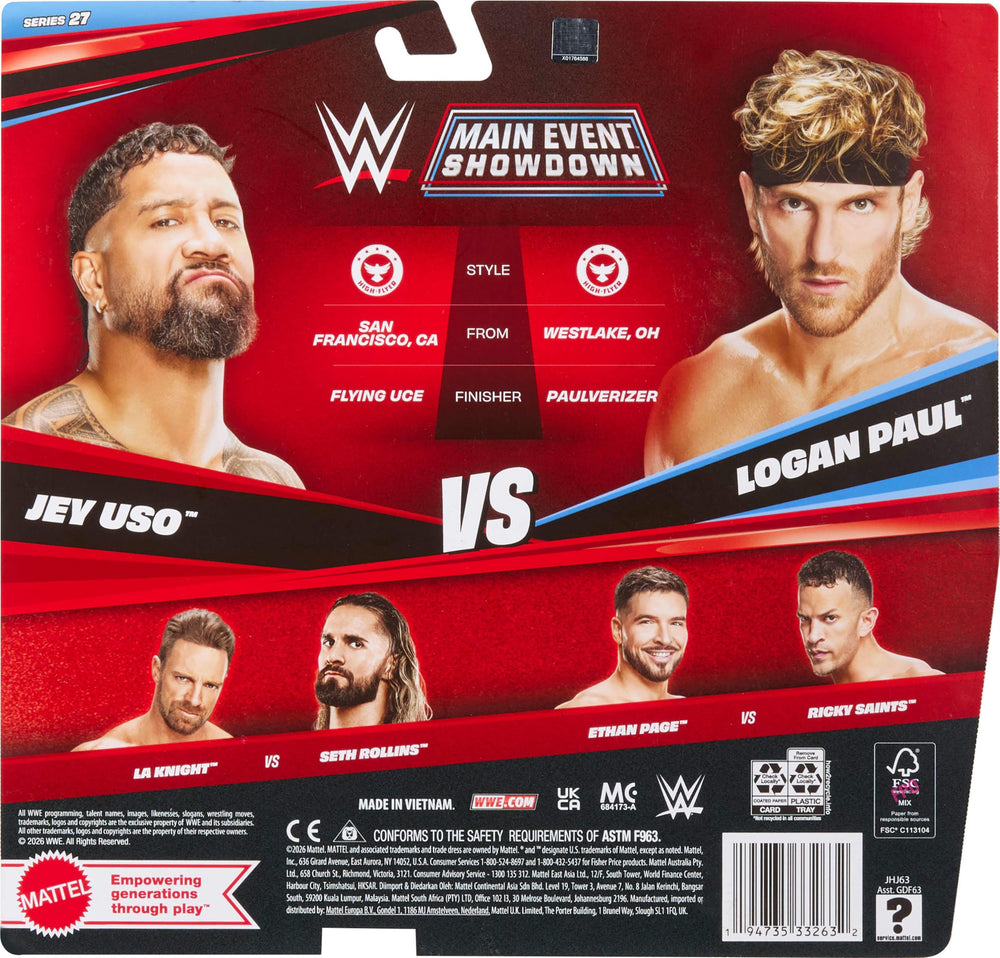 Mattel figures in ring playset lifestyle scene for storytelling