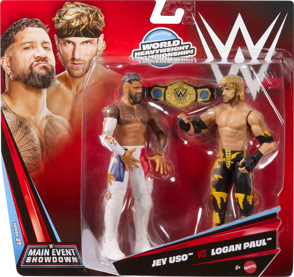 Mattel figures scale comparison showing 6-inch compatibility