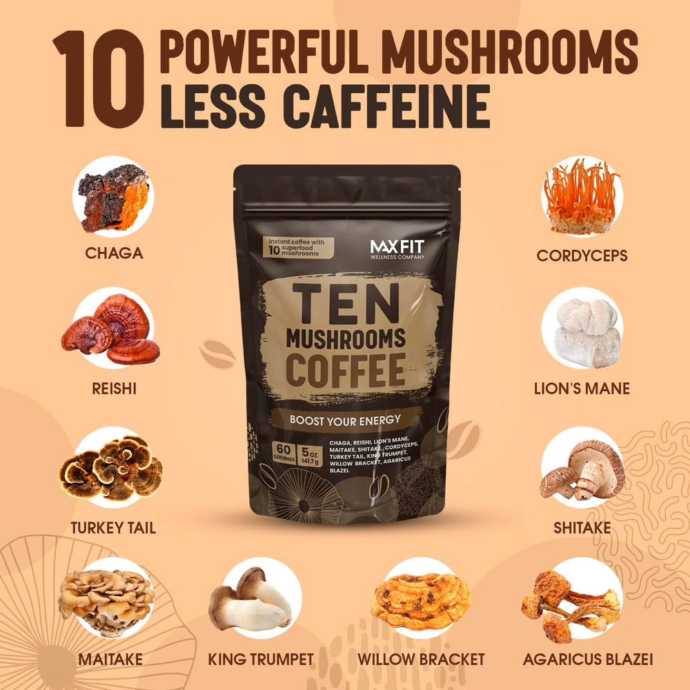 MAX FIT brewed cup on a table illustrating rich medium-roast flavor and enjoyable morning ritual