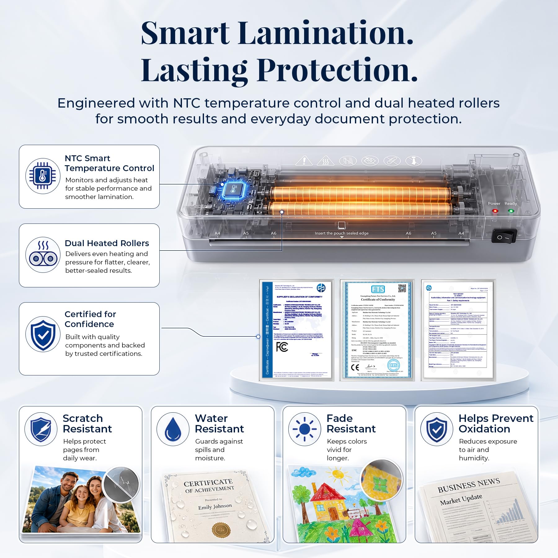 MAXDONE paper trimmer detail demonstrating clean edge finishing and precision