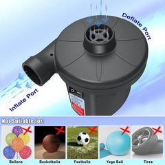MAXEVER pump next to ruler illustrating compact size and easy portability benefit