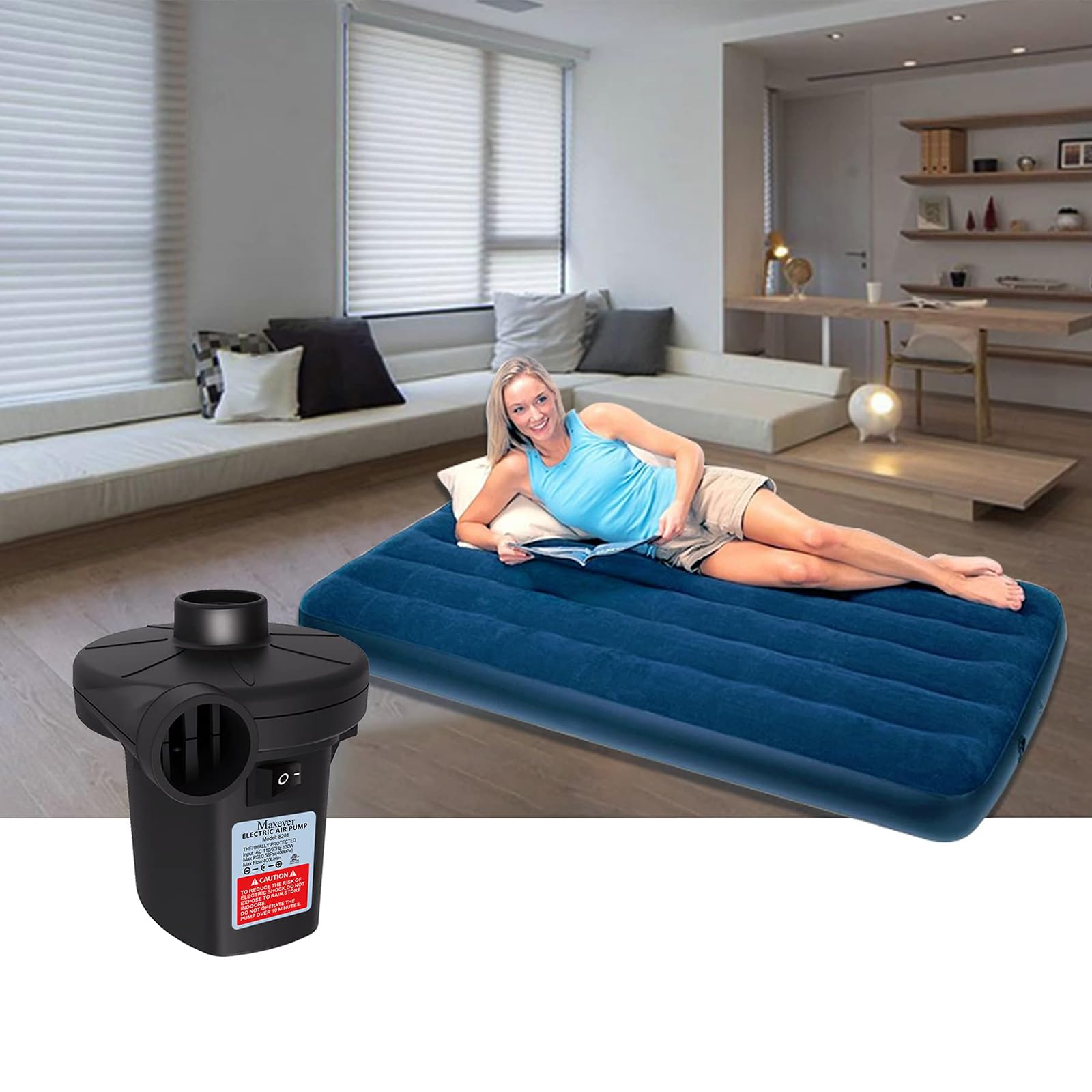 MAXEVER tucked in a travel bag showing portability and convenient storage benefit
