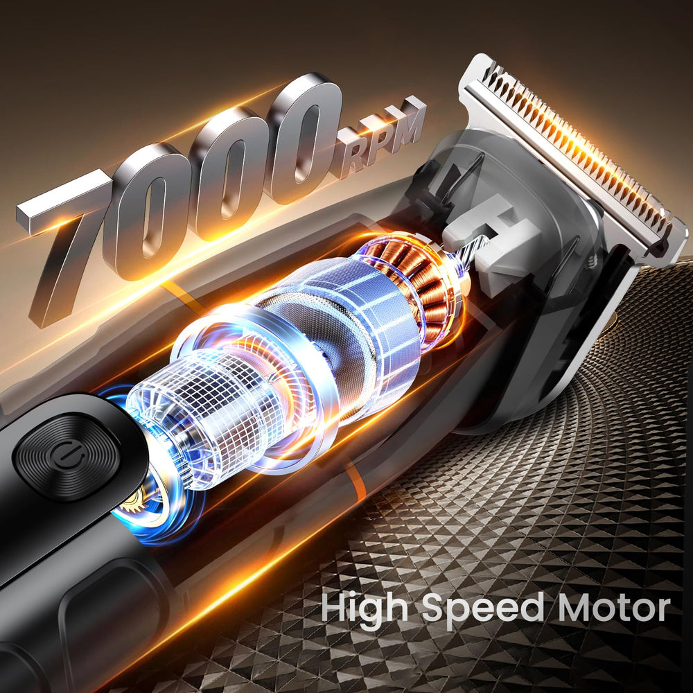 MAXGROOM smart LED display showing remaining battery for reliable usage