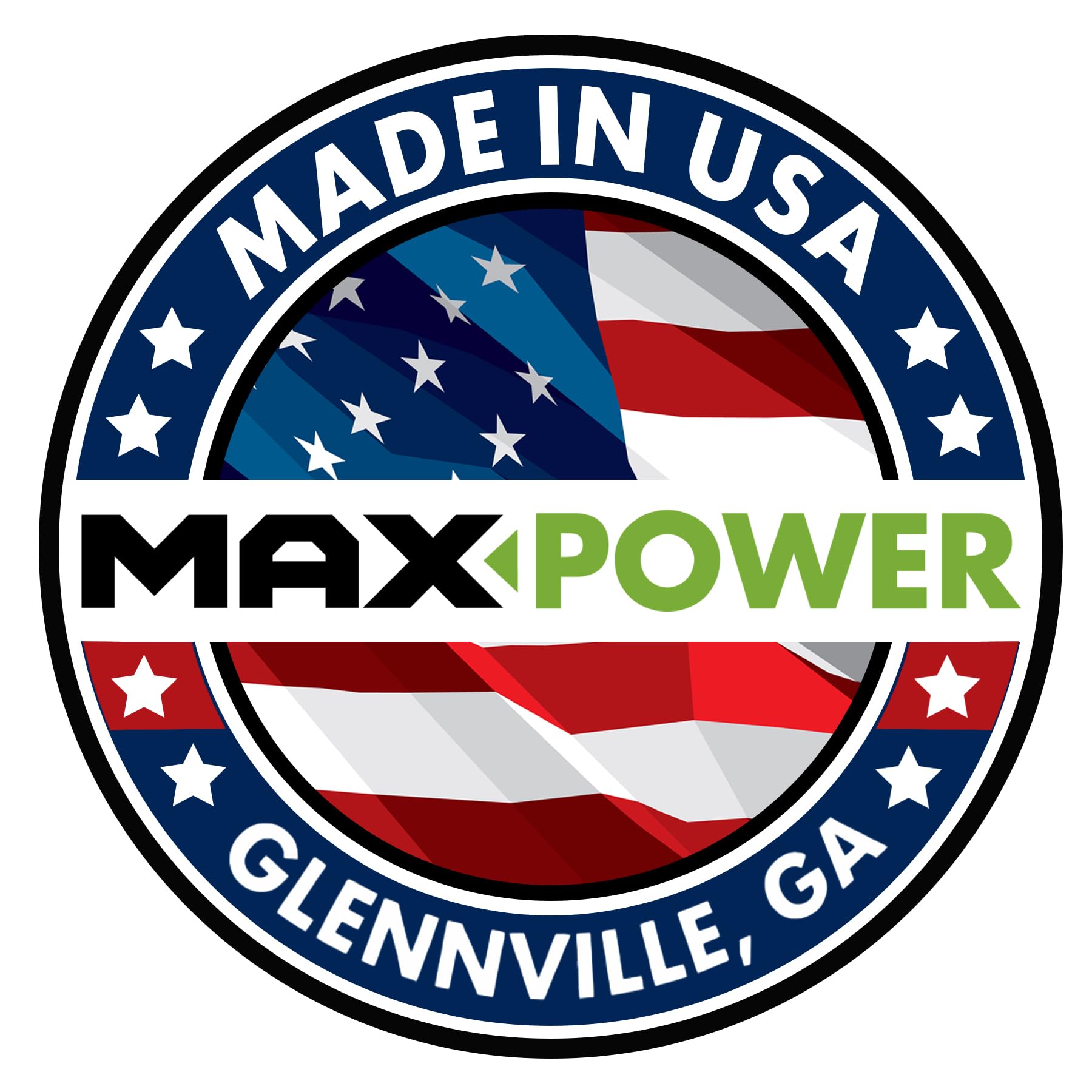 MaxPower center hole detail, 7/16-inch arbor fit for secure mounting