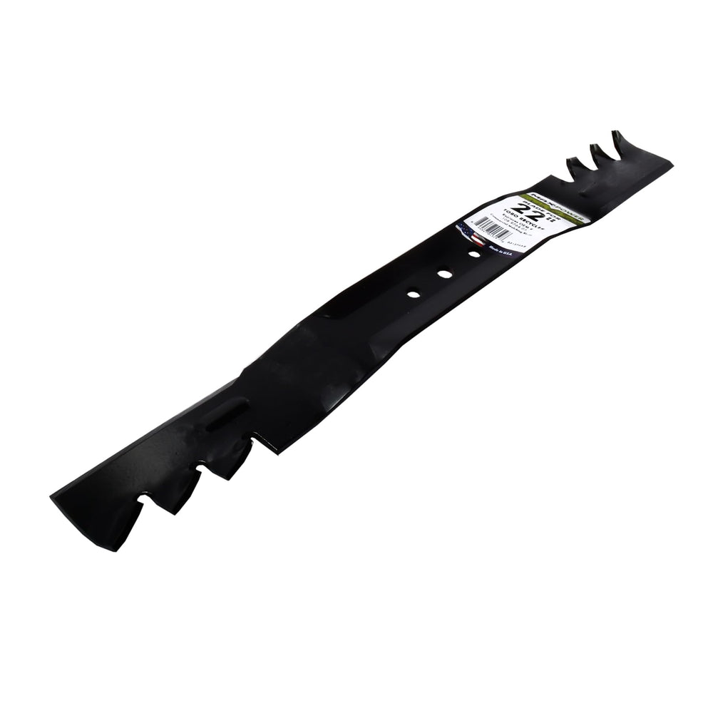 MaxPower side profile showing 2-1/4 inch width and blade thickness