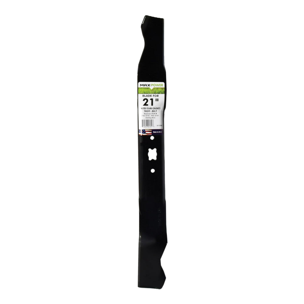 Maxpower 331528B front view showing blade shape and cutting edge benefit