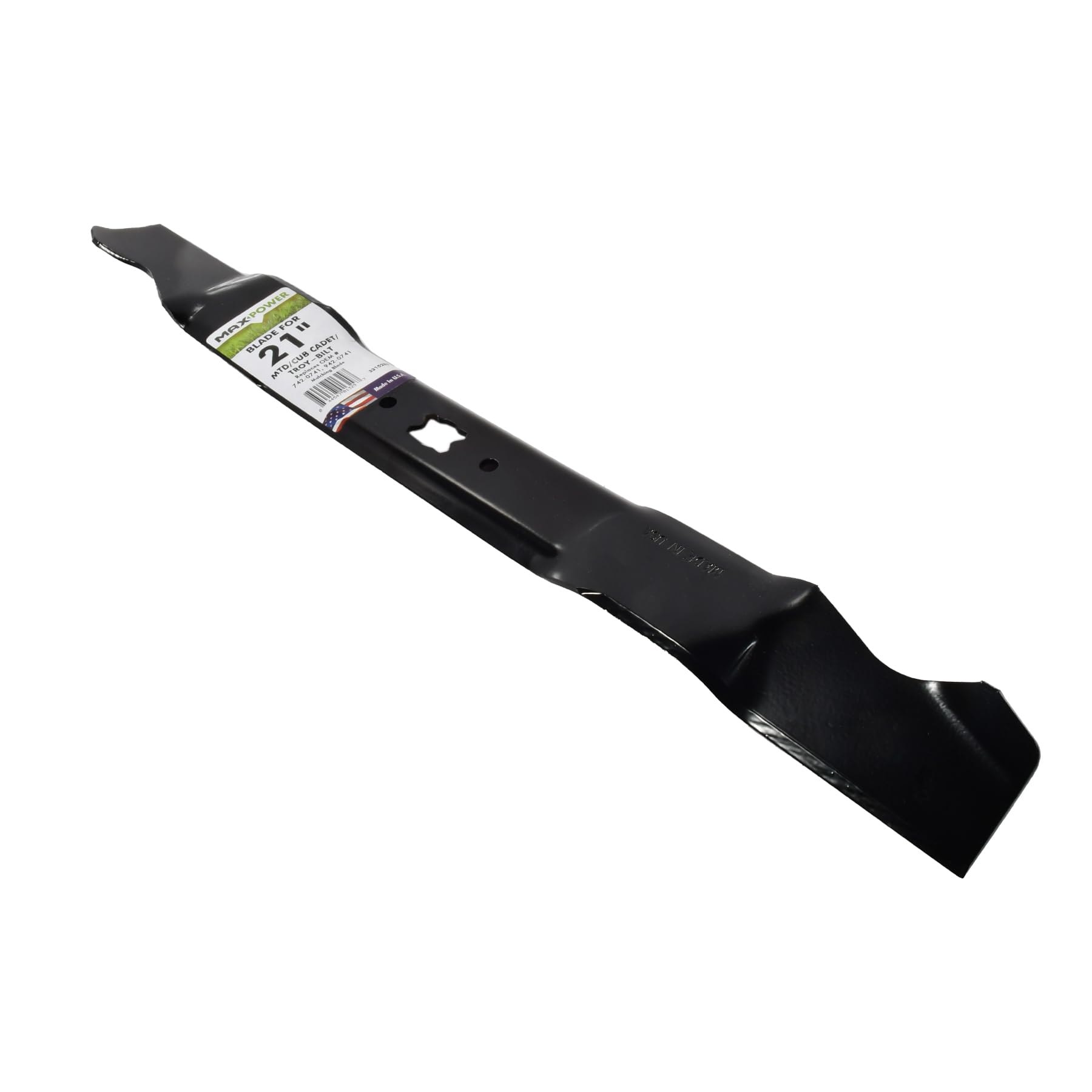 Maxpower blade in retail packaging protecting the sharpened edge during shipping