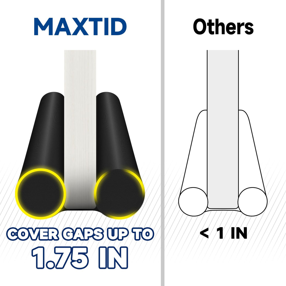 MAXTID blocking hallway light under door for darker bedroom environment