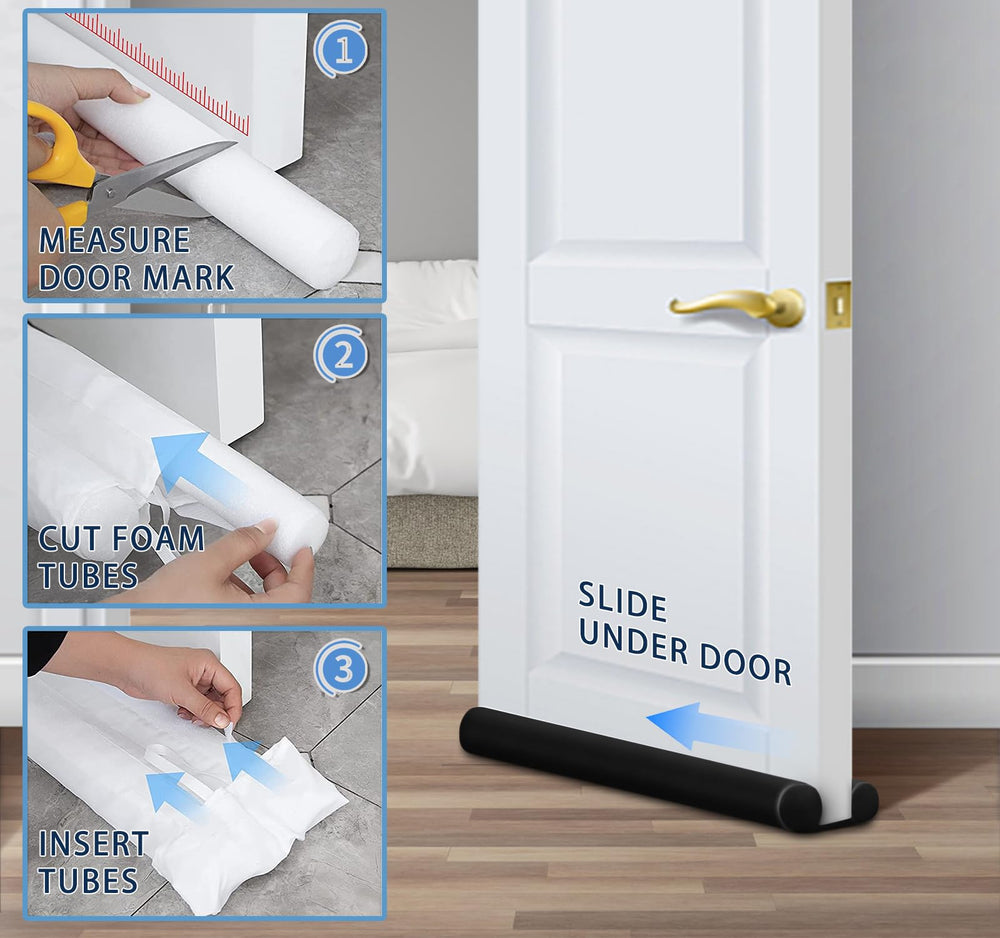 MAXTID installed to reduce hallway noise entering a home office