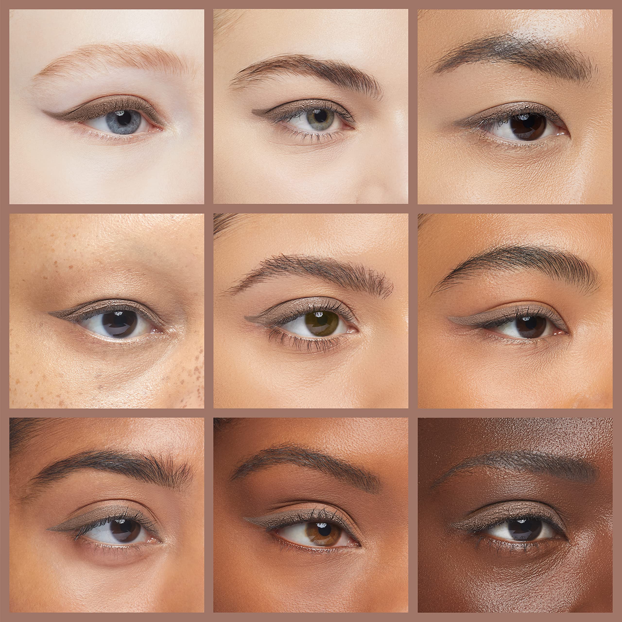 MAYBELLINE demonstration applying Blonde pencil to brow and lash line for subtle definition