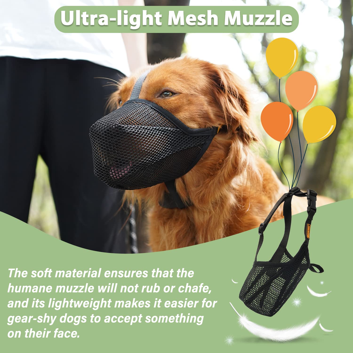 Mayerzon folded muzzle in pocket showing packable convenience for travel