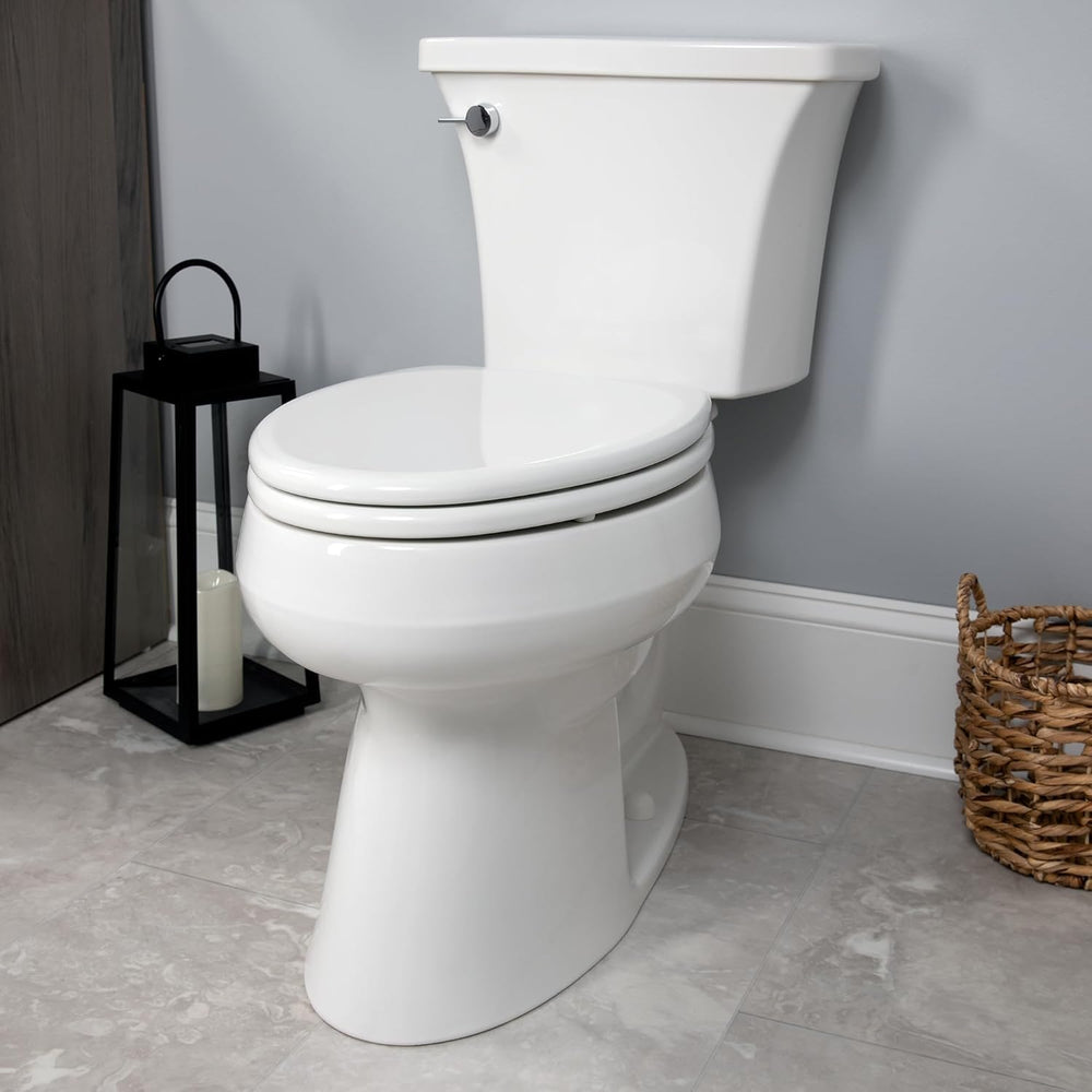 Mayfair Linden in family bathroom setting highlighting quiet, stable comfort