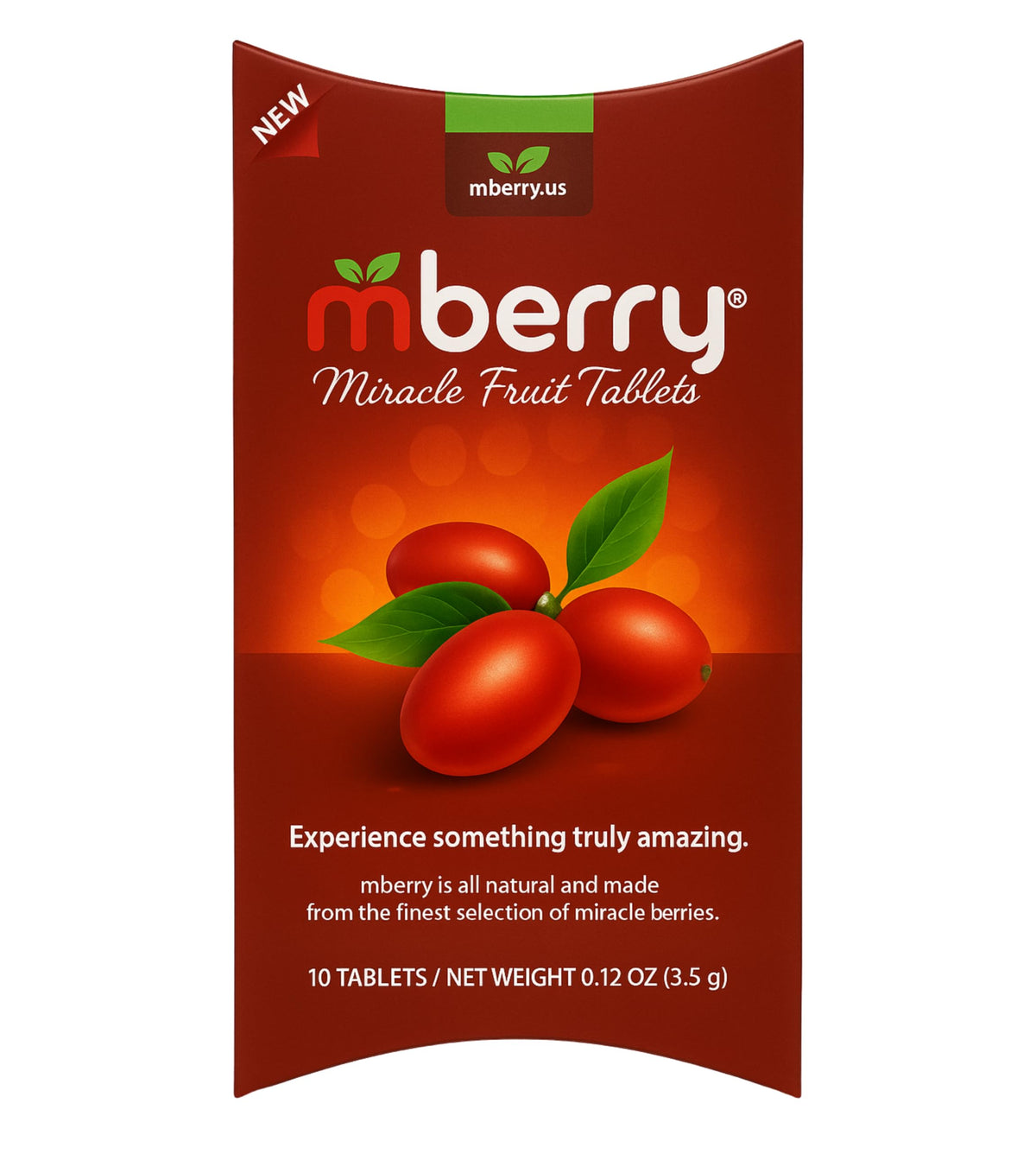 mberry front packaging showing tablets and benefits
