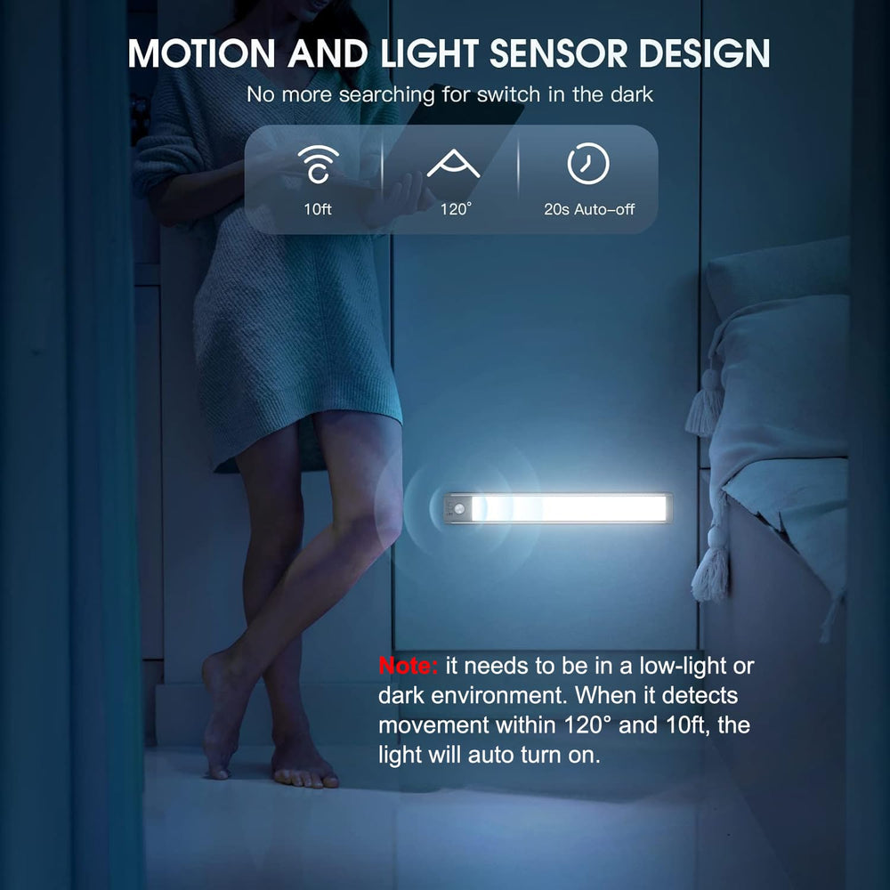 MCGOR under cabinet lights in kitchen providing bright task lighting for counters