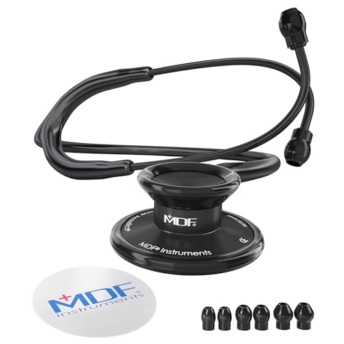 MDF Instruments three ComfortSeal eartips displayed showing size options for secure fit