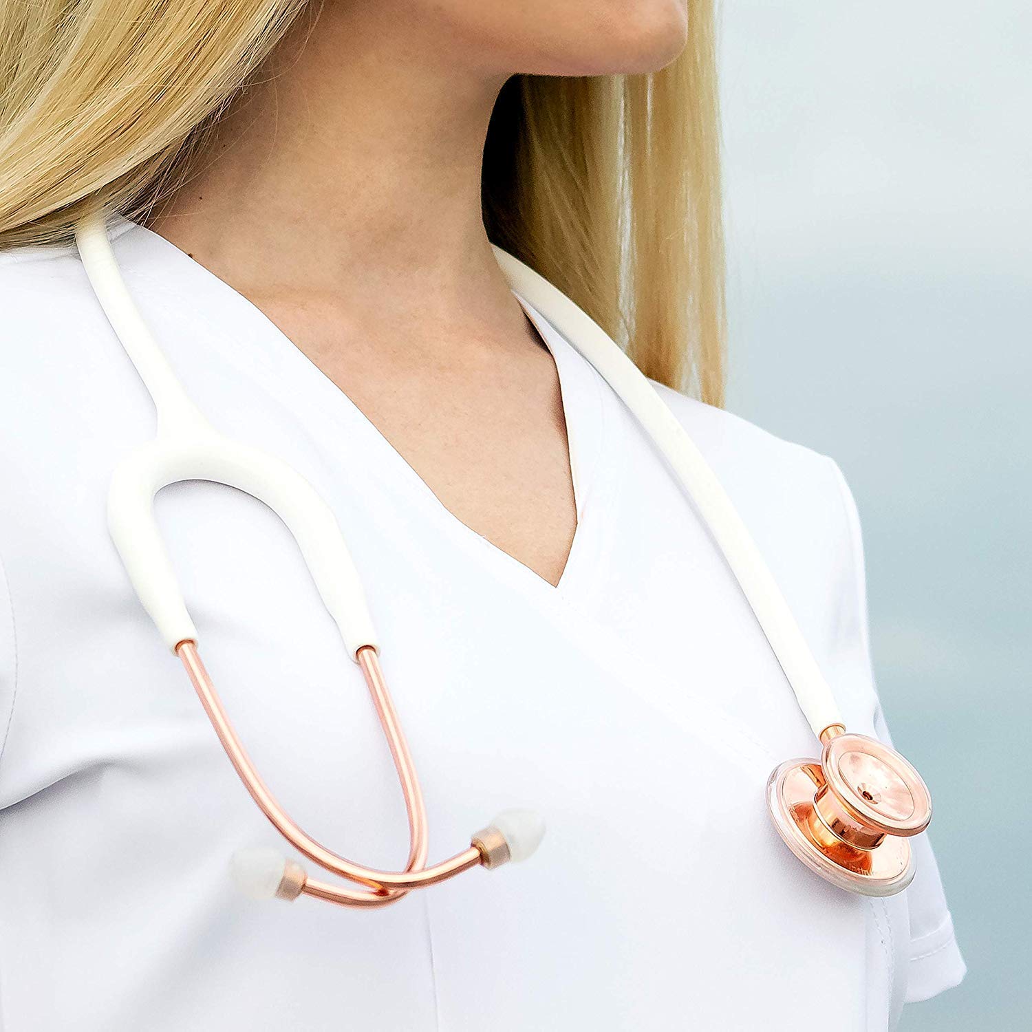 MDF Instruments MD One stainless steel chestpiece close-up highlighting acoustic precision