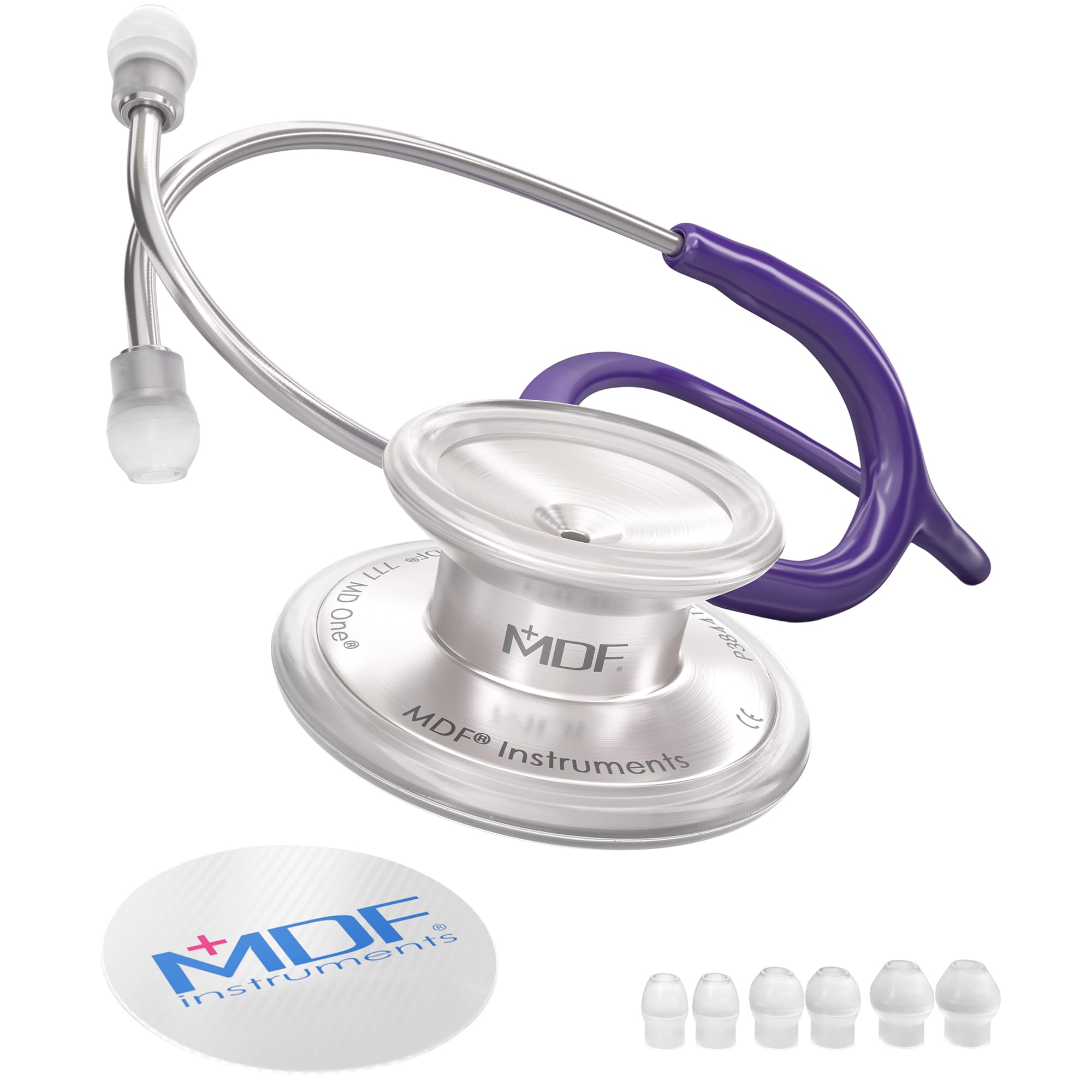MDF Instruments MD One front view purple tube showing professional finish and portability