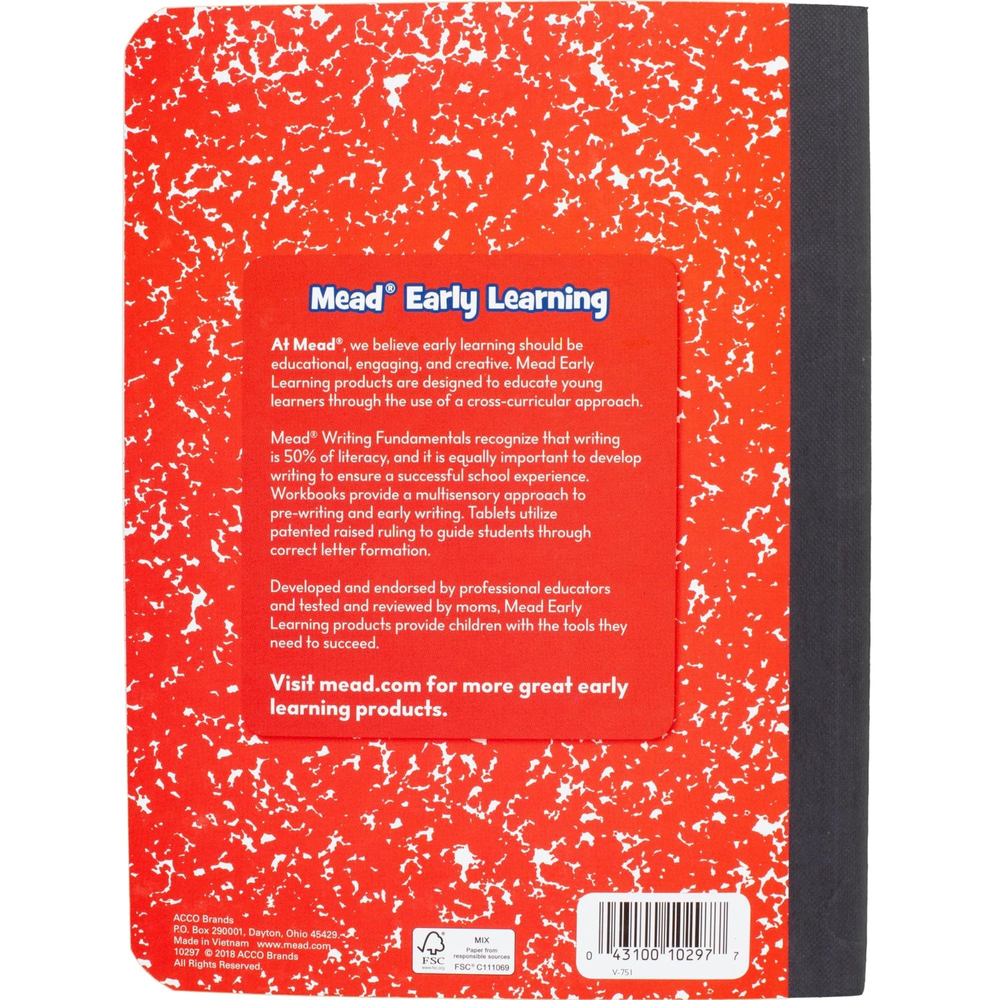 Mead primary journal in classroom child drawing and writing boosts creativity