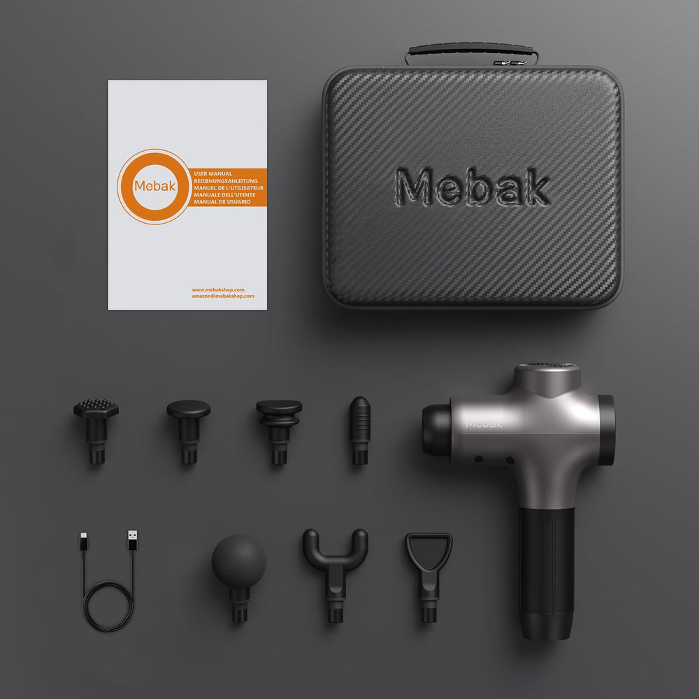 Mebak 3 packed in gym bag showing travel-ready recovery benefit