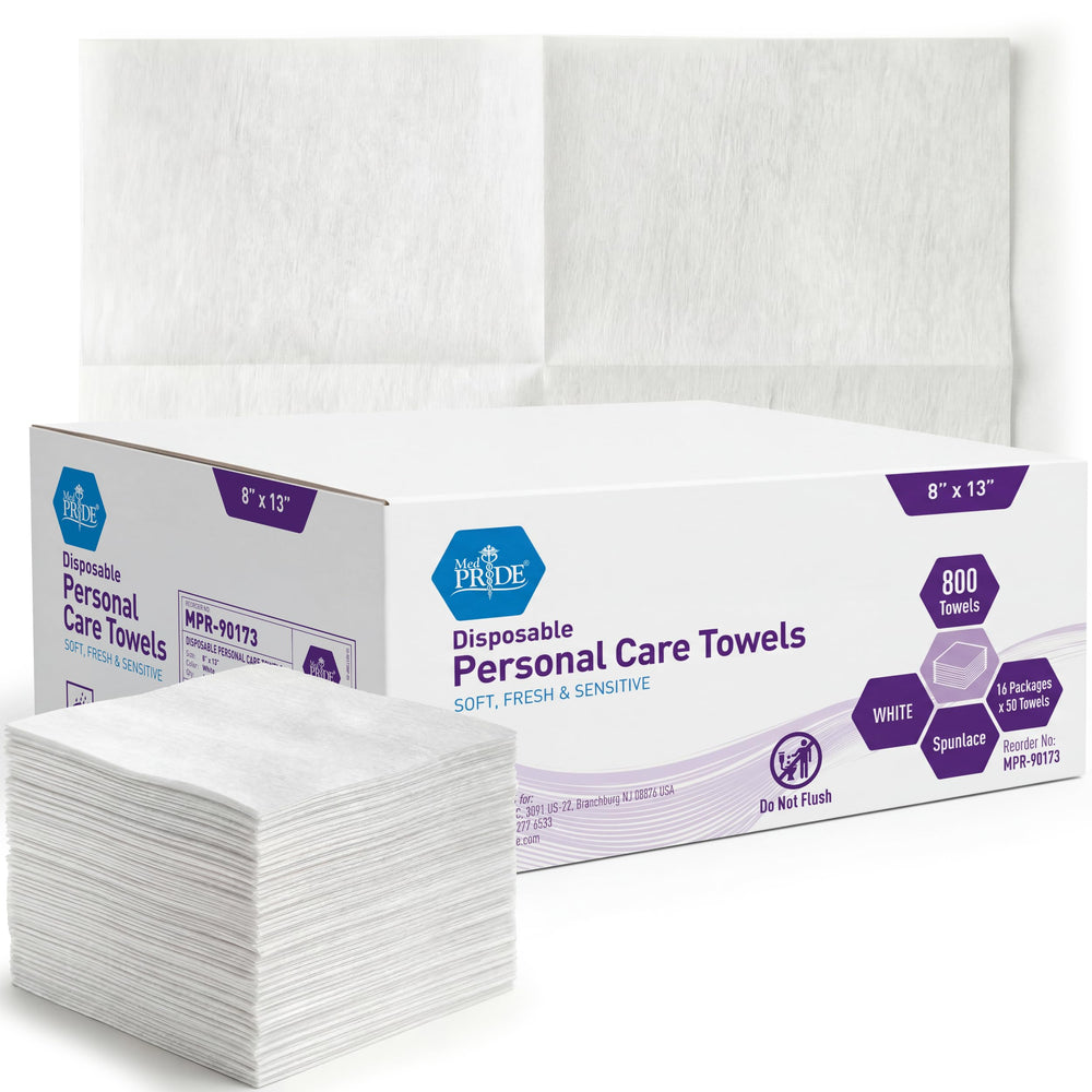 MED PRIDE front packaging showing 800-count bulk value and product name benefit