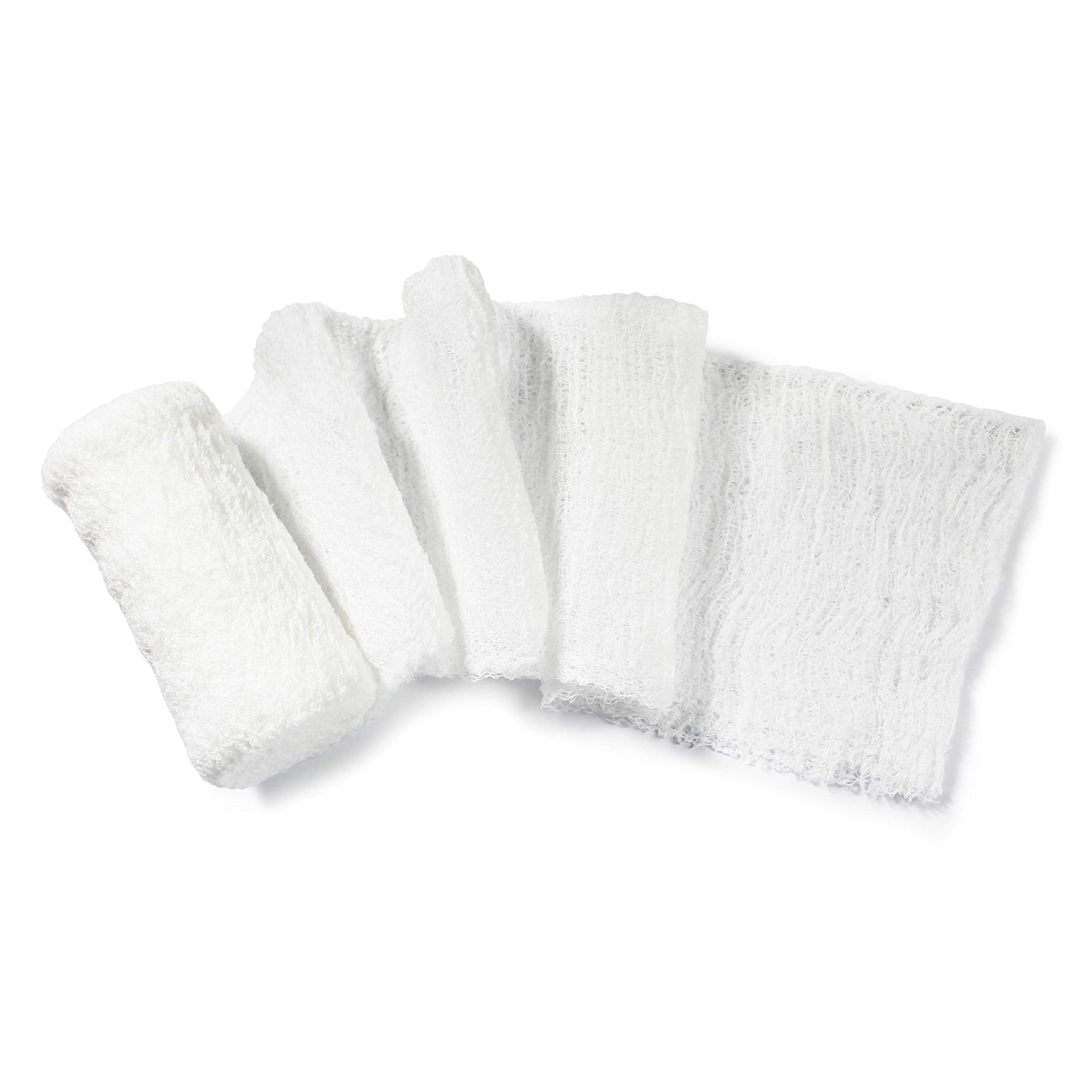 MED PRIDE close-up of krinkle texture highlighting conforming, non-slip cotton surface