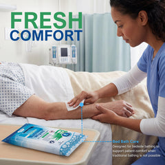 MED PRIDE hand using wipe for easy no-water body cleaning