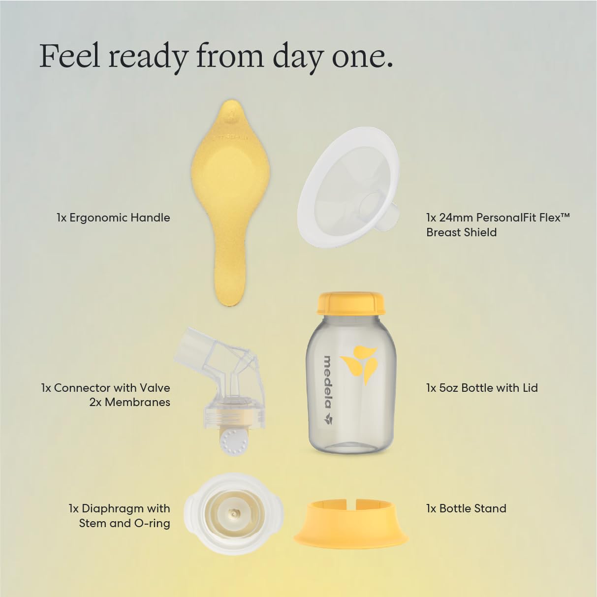Medela Harmony used by a working parent, depicts practical everyday use