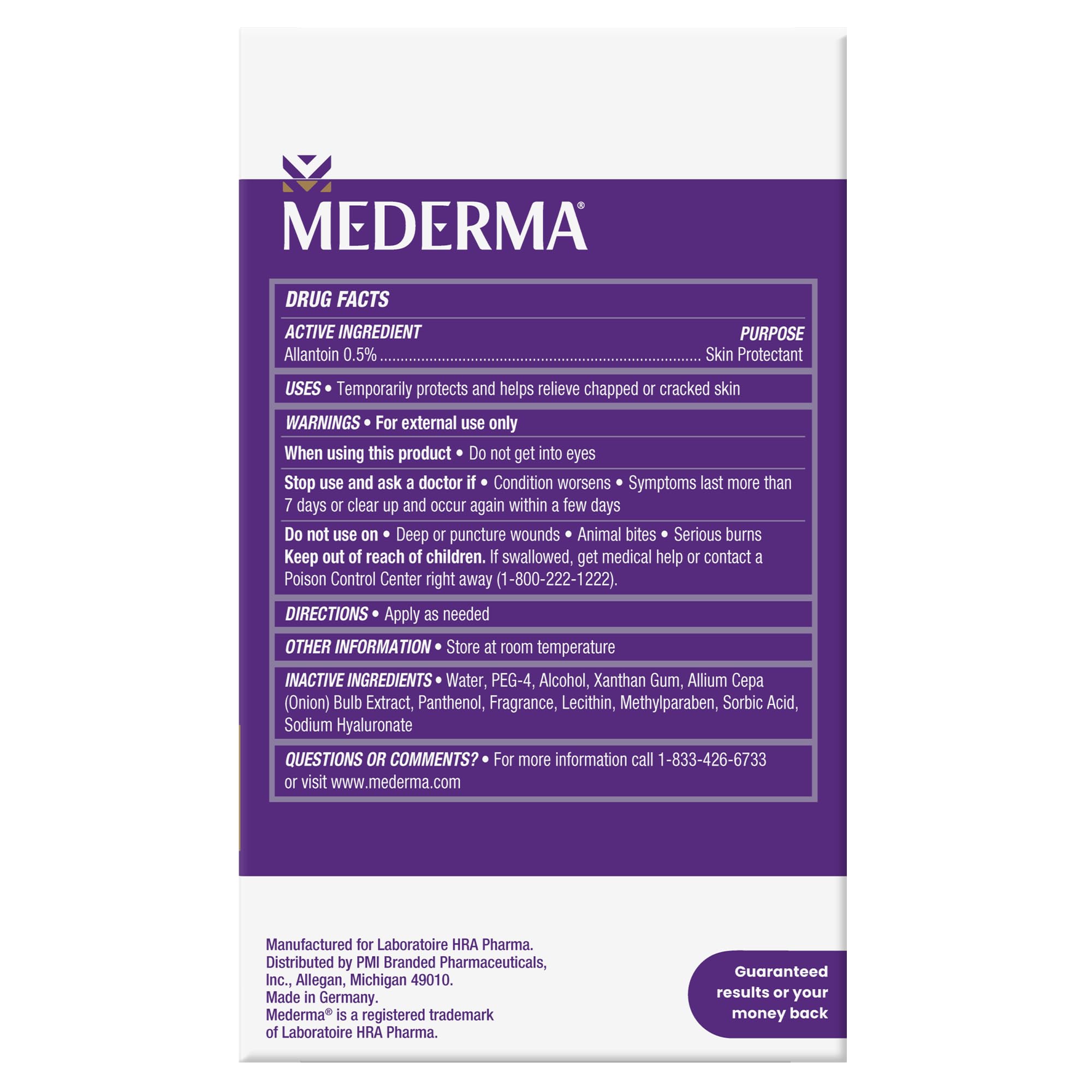Mederma placed on bathroom shelf illustrating daily routine friendliness