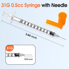 Medhome clear barrel close-up with visible scale for accurate small-volume measuring