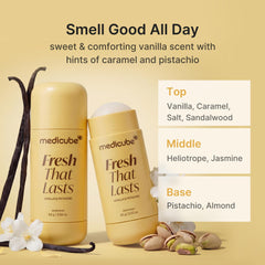 medicube applying clear finish on underarm for no-white-mark confidence