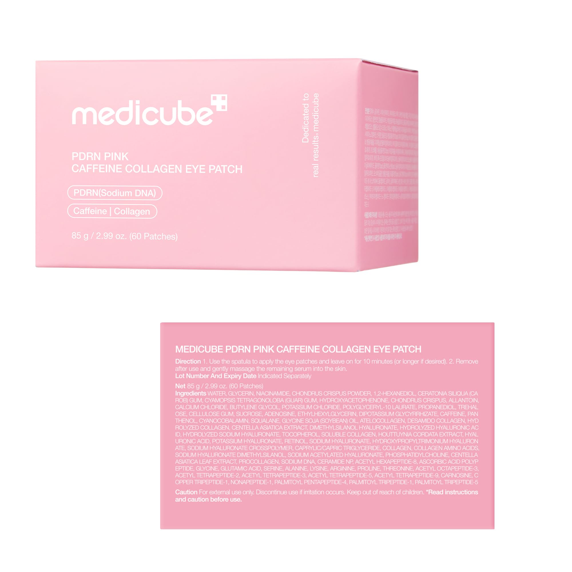 medicube patches on vanity at night illustrating easy nighttime routine