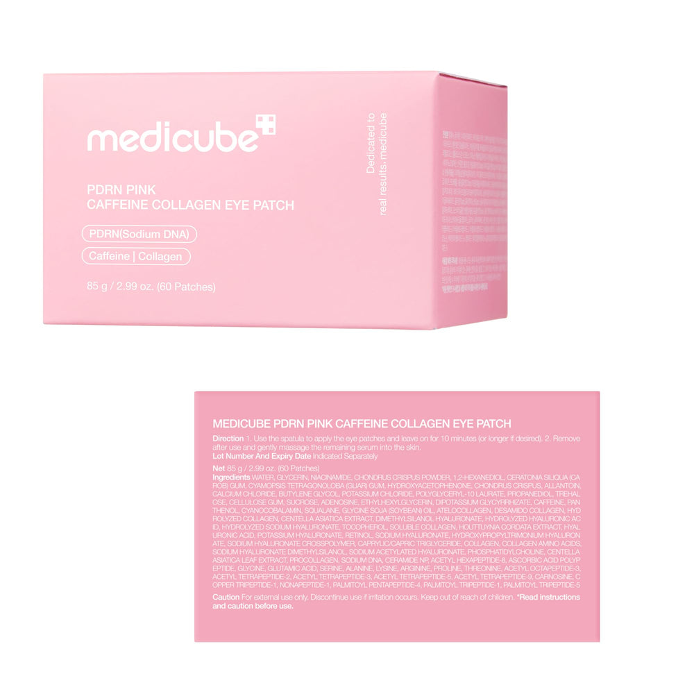 medicube patches on vanity at night illustrating easy nighttime routine