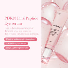 medicube serum droplet on fingertip illustrating lightweight, fast absorption