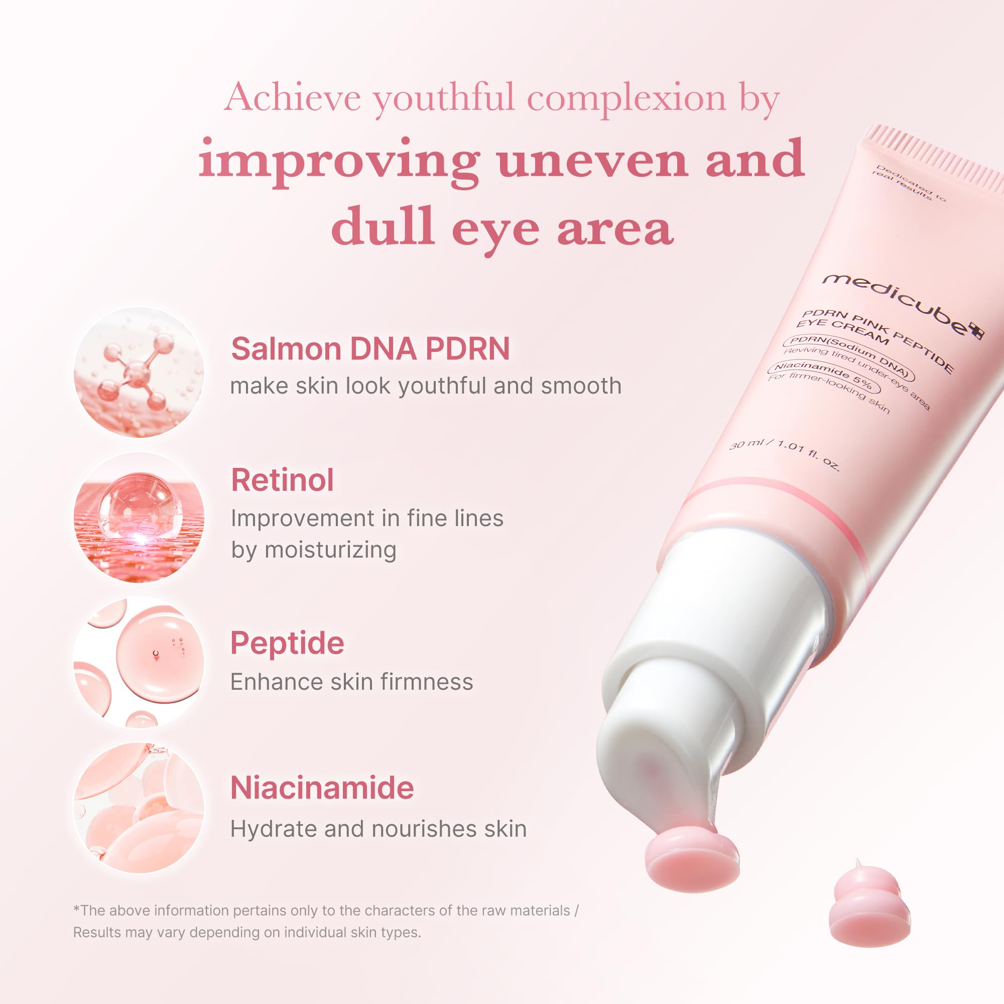 medicube silky texture close-up highlighting non-sticky hydration benefit