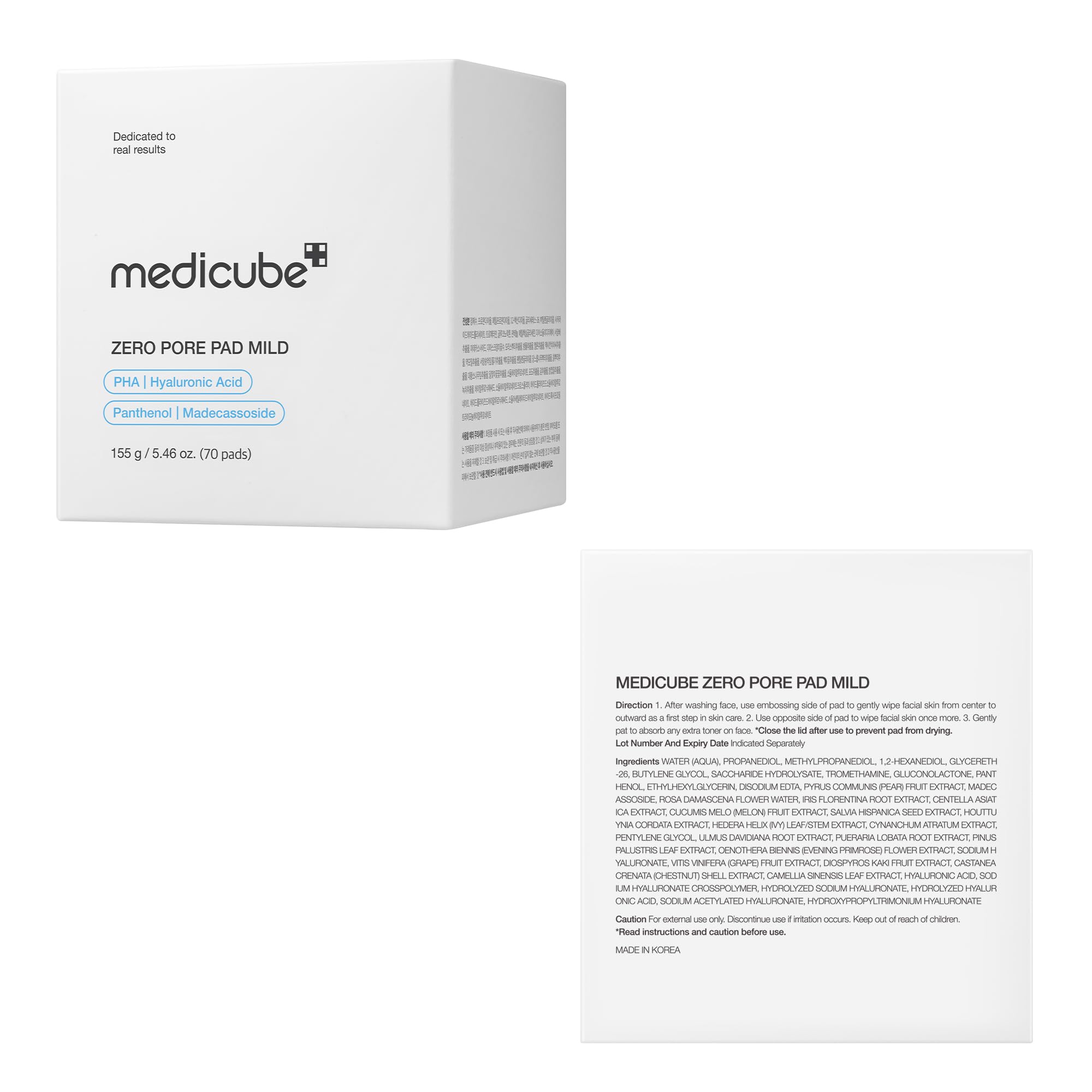 medicube pads staged in bathroom for a quick calming skincare routine